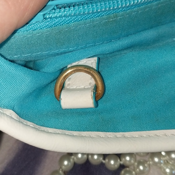 Liz Claiborne Aqua Tote w/ Straps NWOT. - Picture 9 of 9